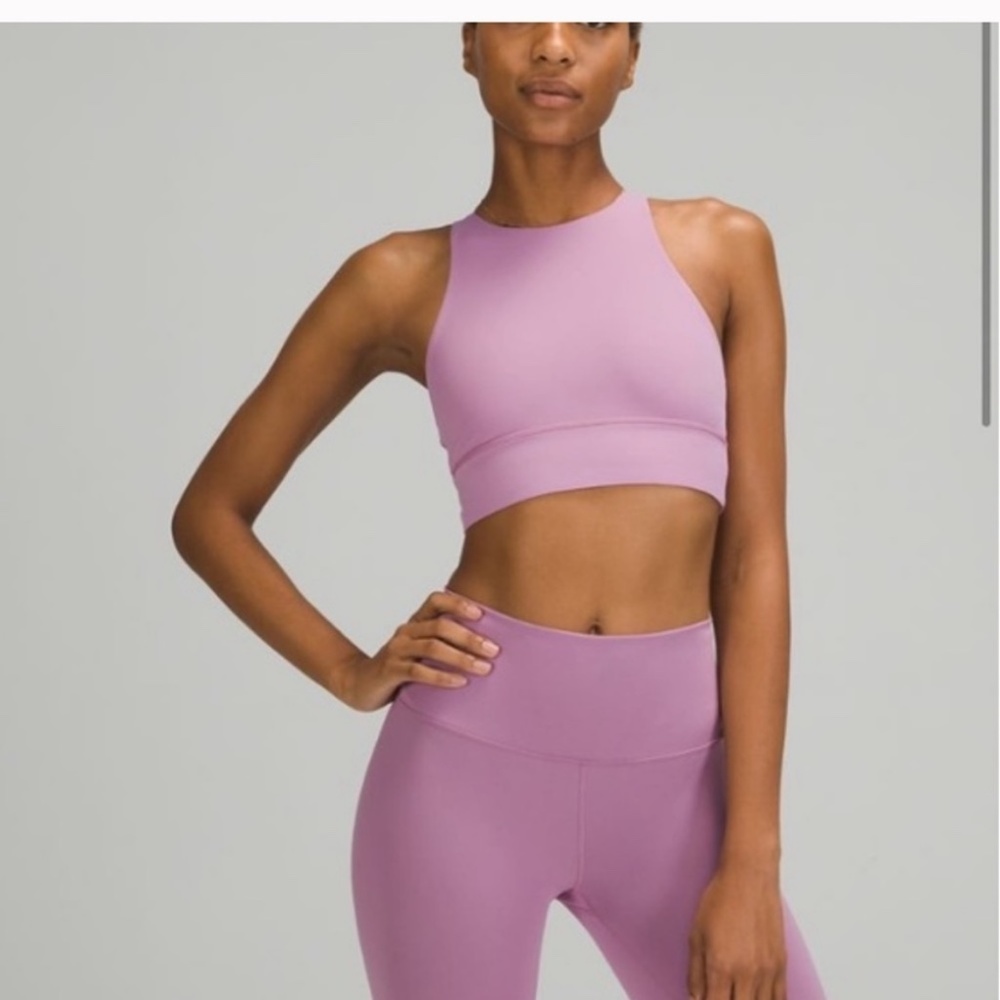 Lululemon Energy High-Neck Longline Tough Bra